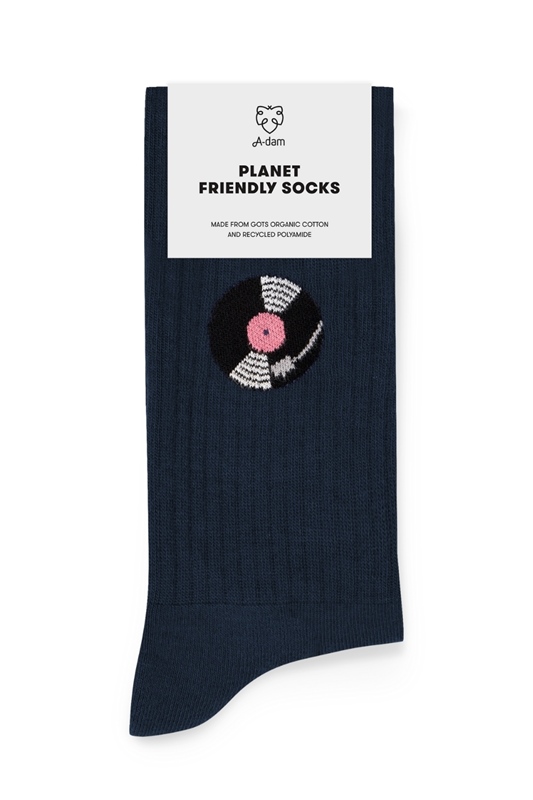 A-dam Sportsocken Schallplatte